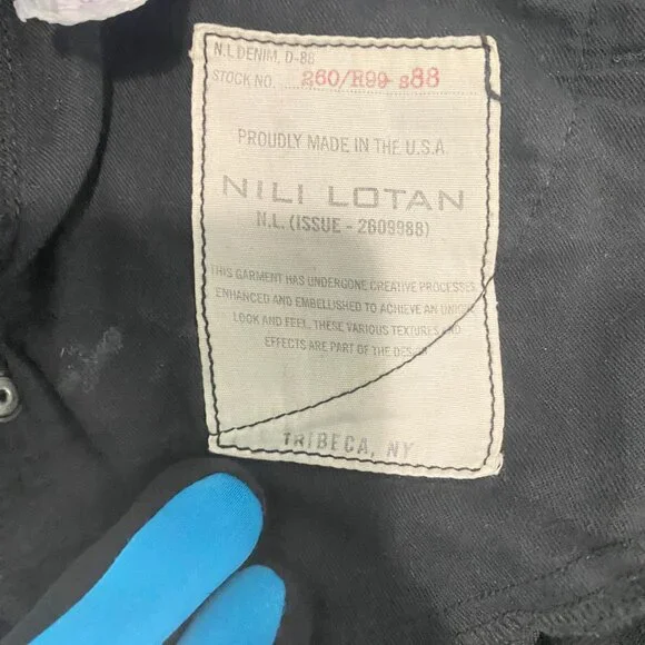 Nili Lotan Dark Wash Bootcut Denim — Sculpted Simplicity from NYC (Size 27) - Picture 13 of 15